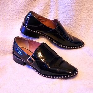 Adrianna Papell Pierce Loafers - Black Patent